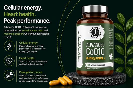 Advanced C0 Q10 - Kaneka Ubiquinol 150mg (60 Vegan Capsules)